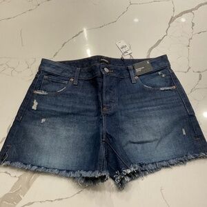 NWT-Express Midi Denim Shorts